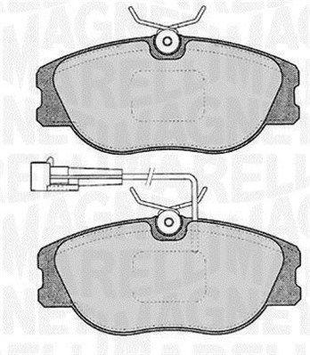 [BP0358] BRAKE PADS FRONT MAGNETI MARELLI ALFA
