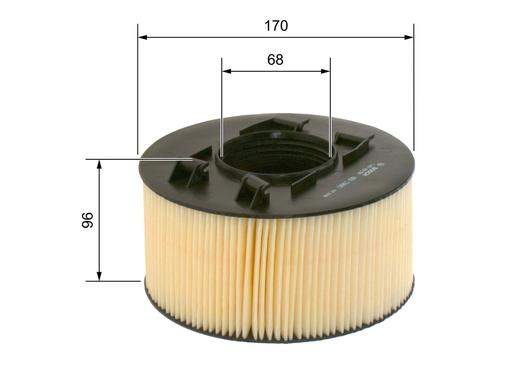 [S3093] AIR FILTER BOSCH BMW