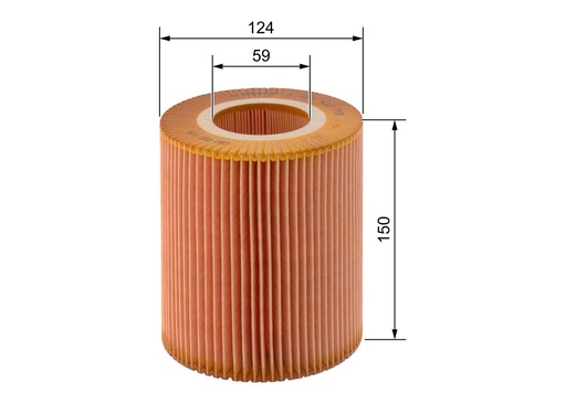 [S3715] AIR FILTER BOSCH MERC