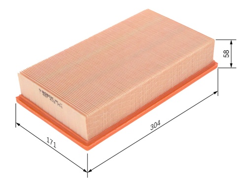 [S3701] AIR FILTER BOSCH MERC