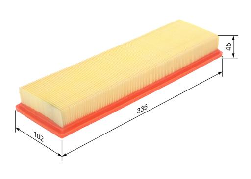 [S3158] AIR FILTER BOSCH PSA