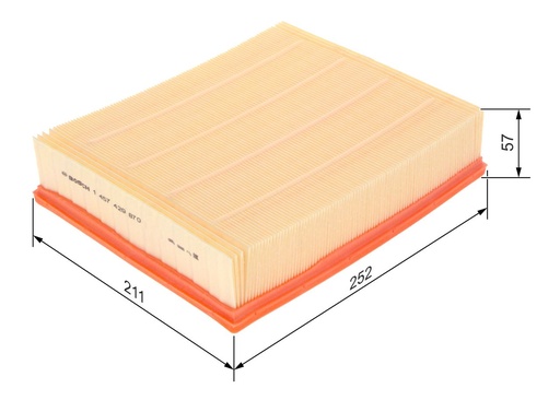[S9870] AIR FILTER BOSCH VAG