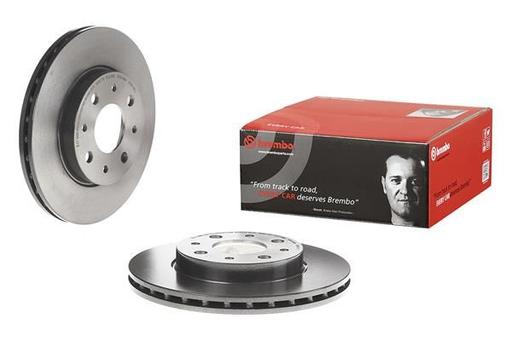 [09.8616.11] BRAKE DISC FRONT 240MM BREMBO FIAT