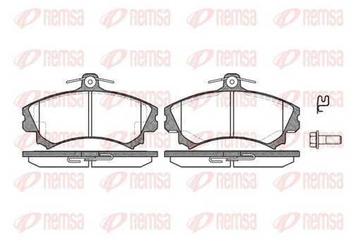 [0590.02] FRONT PADS REMSA VOLVO