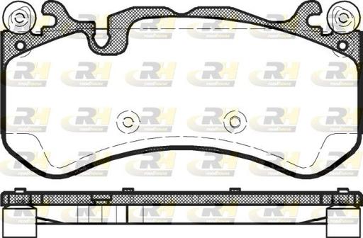 [21300] BRAKE PADS FRONT ROADHOUSE VAG