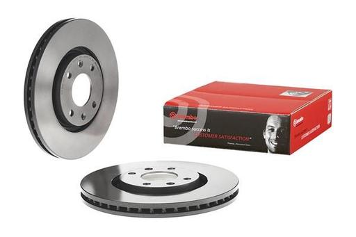 [09.8760.11] BRAKE DISC FRONT 283MM BREMBO 4 STUD PSA