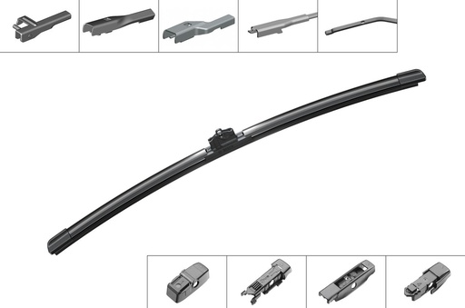 [AP450U] WIPER BLADE FRONT AEROTWIN 450MM 18" BOSCH UNIVERSAL