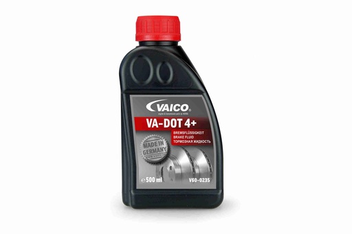 [V60-0235] BRAKE FLUID 0.5L VAICO DOT 4 PLUS