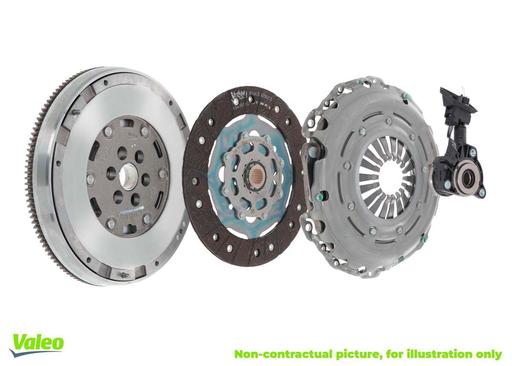 [837522] CLUTCH KIT WITH DMF VALEO PSA