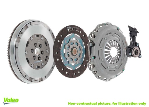 [837568] CLUTCH KIT WITH DMF VALEO RENAULT