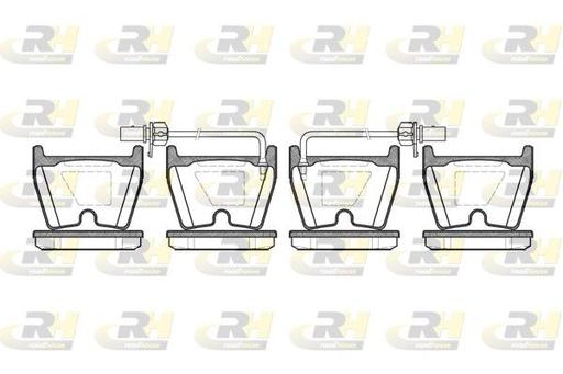 [2896.02] BRAKE PADS FRONT WITH SENSOR ROADHOUSE VAG