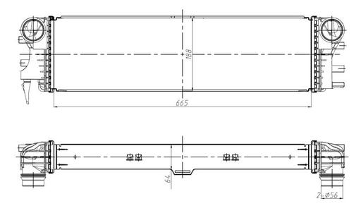 [309037] INTERCOOLER NRF MERC