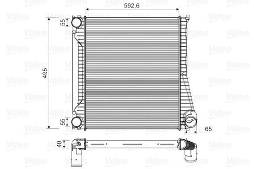[818346] INTERCOOLER VALEO LAND ROVER