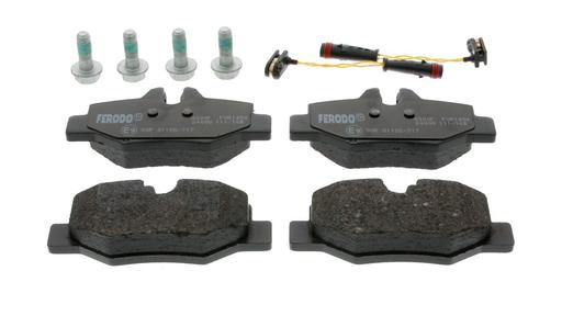 [FVR1494] BRAKE PADS REAR WITH SENSOR FERODO MERC