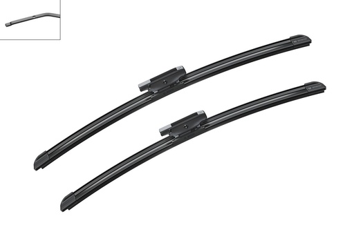 [A861S] WIPER AEROTWIN SET BOSCH MINI