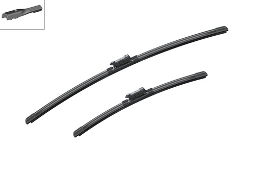 [A556S] WIPER AEROTWIN SET BOSCH VAG