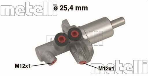 [05-0546] BRAKE MASTER CYLINDER METELLI BMW