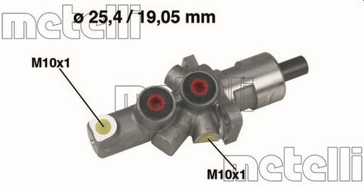 [05-0176] BRAKE MASTER CYLINDER METELLI MERC