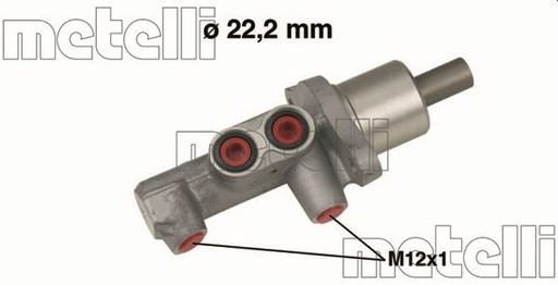 [05-0484] BRAKE MASTER CYLINDER METELLI MINI