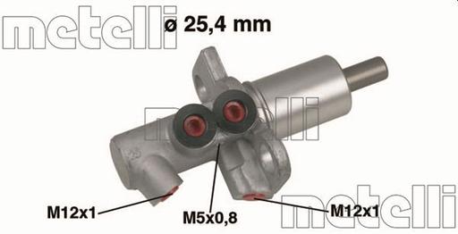 [05-0458] BRAKE MASTER CYLINDER METELLI VAG