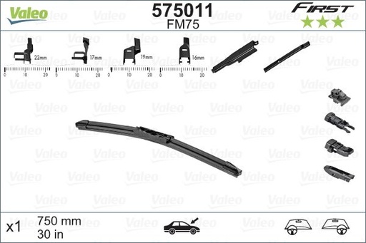 [FM65] WIPER BLADE 26" VALEO 575009