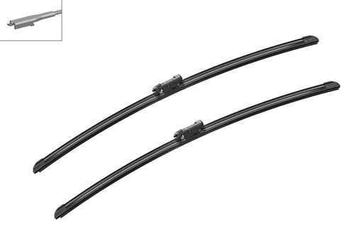 [A136S] WIPER BLADE SET FRONT AEROTWIN 630MM 25"  BOSCH IVECO