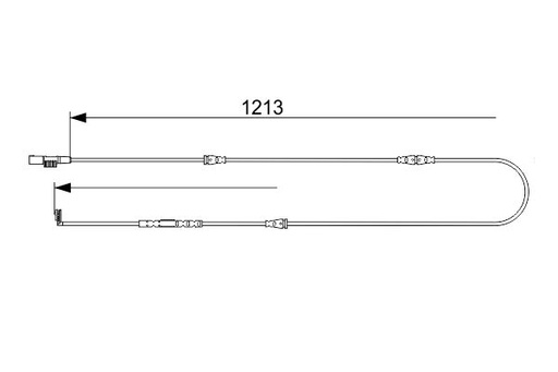 [AP1047] BRAKE SENSOR FRONT BOSCH LAND ROVER