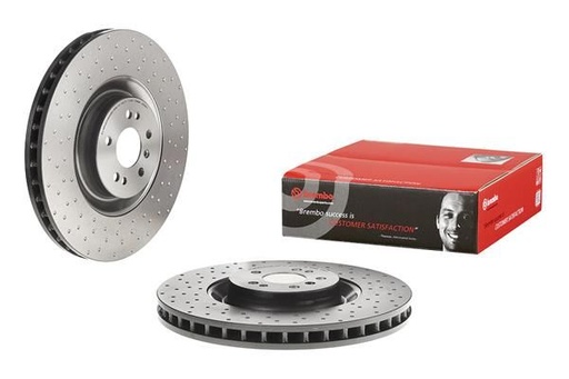 [09.C942.11] FRONT DISC 390MM CROSS DRILLED BREMBO MERC