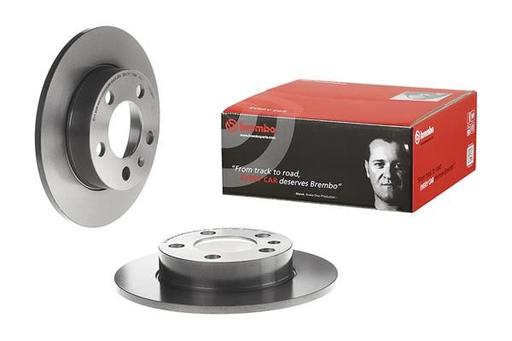 [08.7165.11] BRAKE DISC REAR 230MM BREMBO VAG