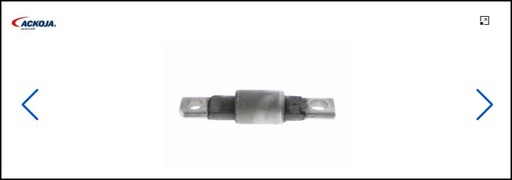 [A38-0229] CONTROL ARM BUSH FRONT ACKOJA RENAULT
