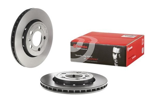 [09.A652.11] REAR DISC 256MM BREMBO VAG