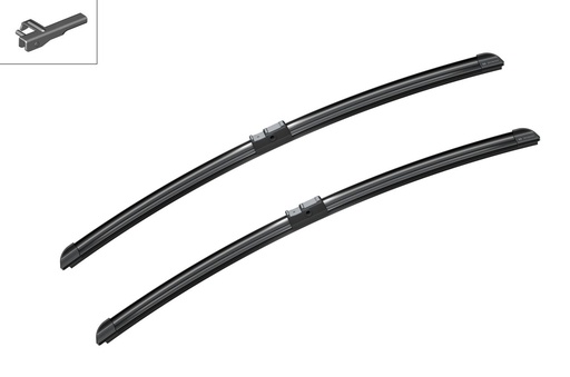 [A939S] WIPER BLADE SET FRONT AEROTWIN 600MM 24" BOSCH MERC