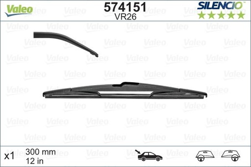 [VM460] WIPER BLADE TIGUAN + E70 VALEO