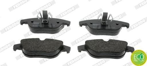 [FDB1980] BRAKE PADS REAR FERODO MERC