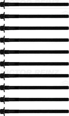[14-32214-01] HEAD BOLT KIT VICTOR REINZ MERC