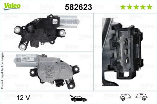 [582623] WIPER MOTOR (TAILGATE) VALEO MERC