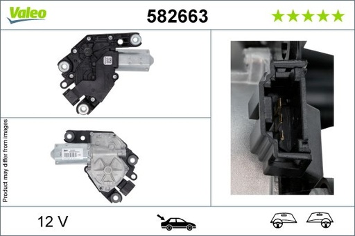 [582663] WIPER MOTOR REAR VALEO MERC