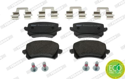 [FDB4058] BRAKE PADS REAR FERODO VAG