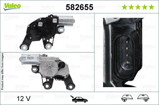 [582655] WIPER MOTOR REAR VALEO VAG