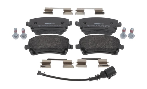 [FVR1644] REAR PADS W/SENSOR FERODO VAG BENTLEY