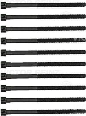 [14-13082-01] HEAD BOLT KIT [10 PCS] VICTOR REINZ BMW