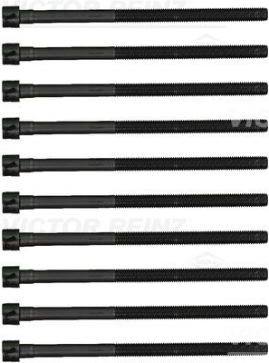 [14-13082-01] HEAD BOLT KIT [10 PCS] VICTOR REINZ BMW