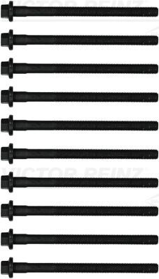 [14-32152-01] HEAD BOLT KIT [10 PCS] VICTOR REINZ VOLVO