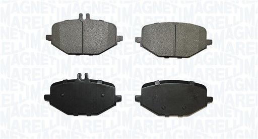 [PF1258] BRAKE PADS REAR MAGNETI MARELLI MERC