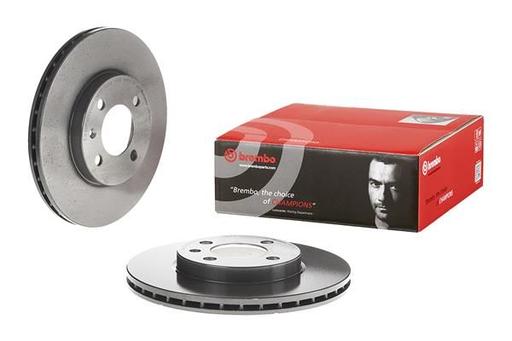 [09.5166.11] BRAKE DISC FRONT 256MM BREMBO VAG