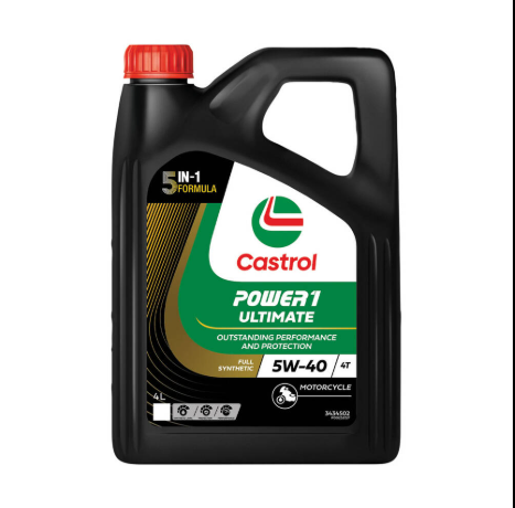 [3434502] ENGINE OIL 4L 5W40 4T PWR1 ULTIMATE CASTROL