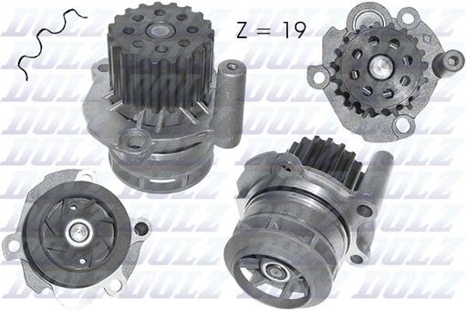 [A251] WATER PUMP DOLZ VAG