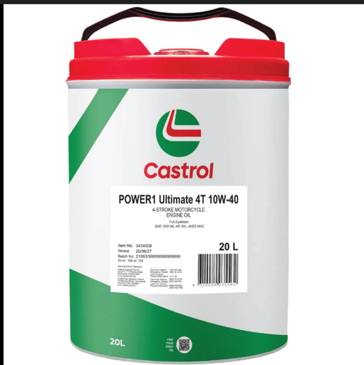 [3434508] ENGINE OIL 20L 10W40 POWER1 ULTIMATE CASTROL