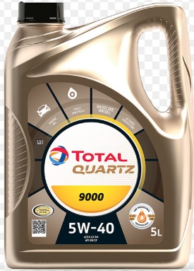 [232171] ENGINE OIL 5L 5W40 QUARTZ 9000 TOTAL