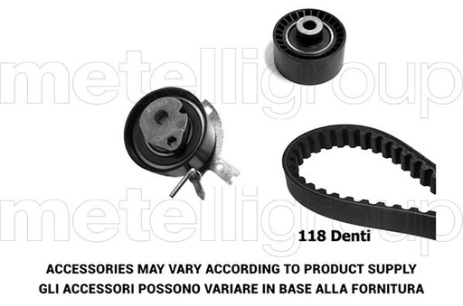 [29-0111] TIMING BELT KIT METELLI PSA LAND ROVER